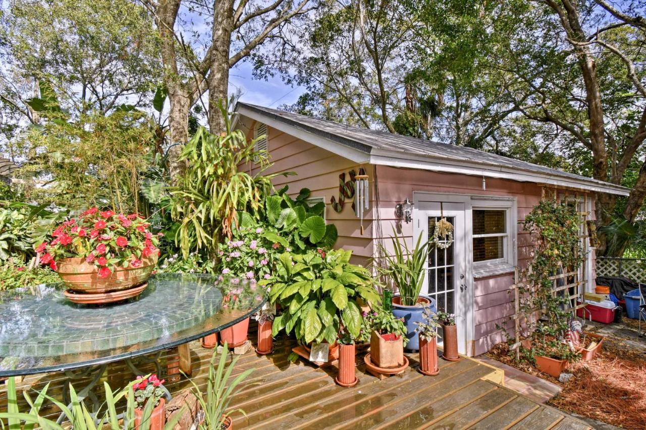 Sarasota Bungalow With Pergola, Garden And Waterfalls! Villa Exterior photo